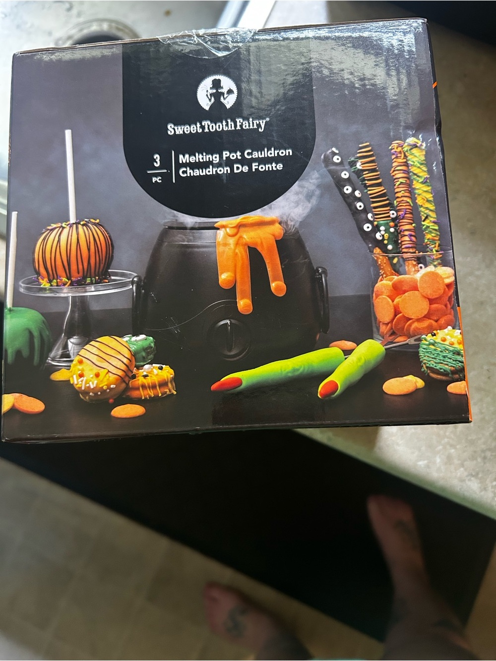 Black Melting Pot Cauldron